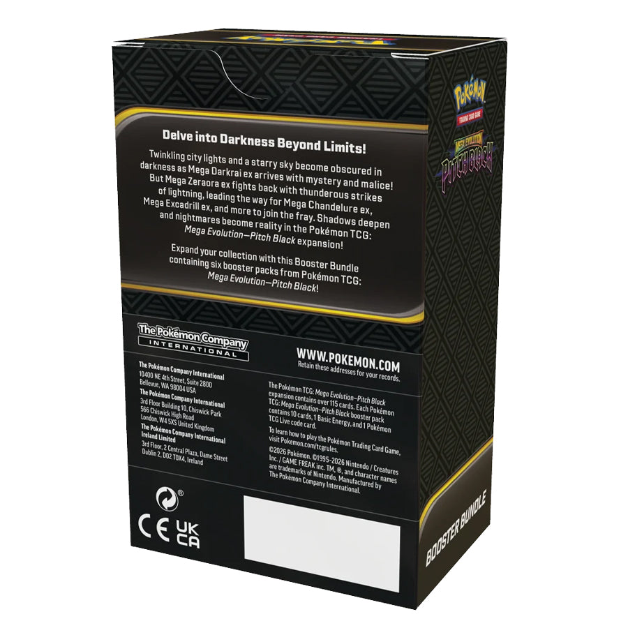 Mega Evolution Pitch Black ME05 Booster-Bündel