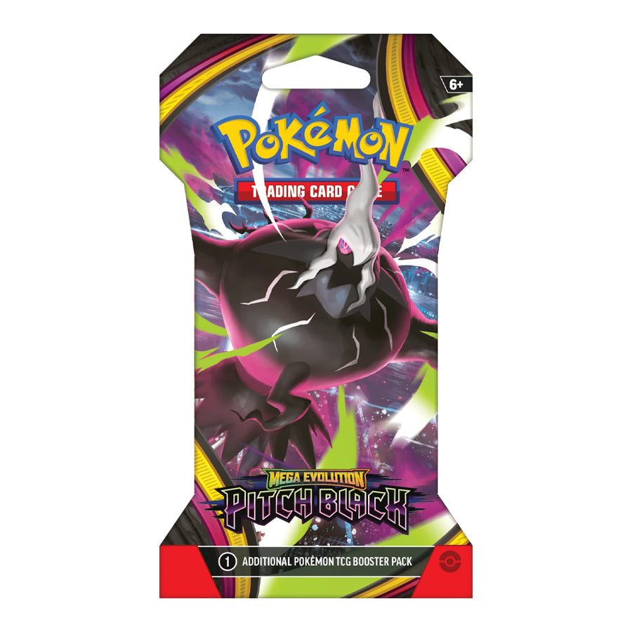 Mega Evolution Pitch Black ME05 Booster mit Hülle
