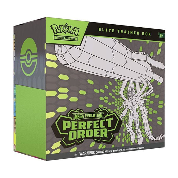 Mega Evolutions Elite Trainer Box ME03, Perfekte Ordnung: Zygarde, englisch