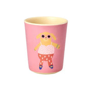 Melaminbecher mit Hundemotiv, matt (150 ml)
