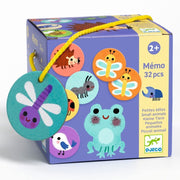Memospil med Små Dyr