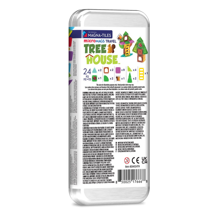 MicroMAGS Treehouse Reiseset (24 Teile)