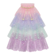 Mimi & Lula Cape, Scallop Pastel