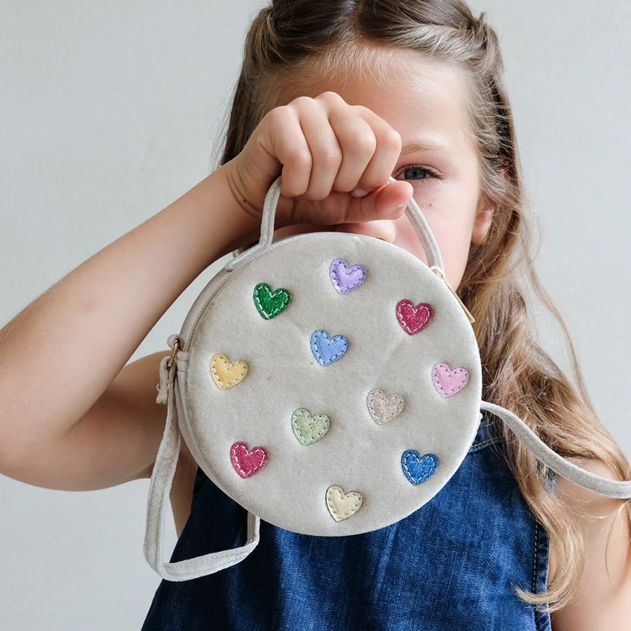 Mimi & Lula Schultertasche, Jazzy Hearts Dancing Queen