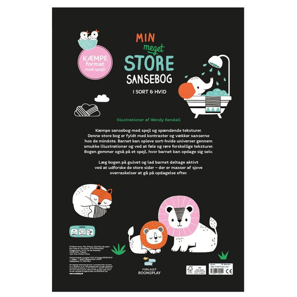 Min Meget Store Sansebog "I Sort & Hvid"