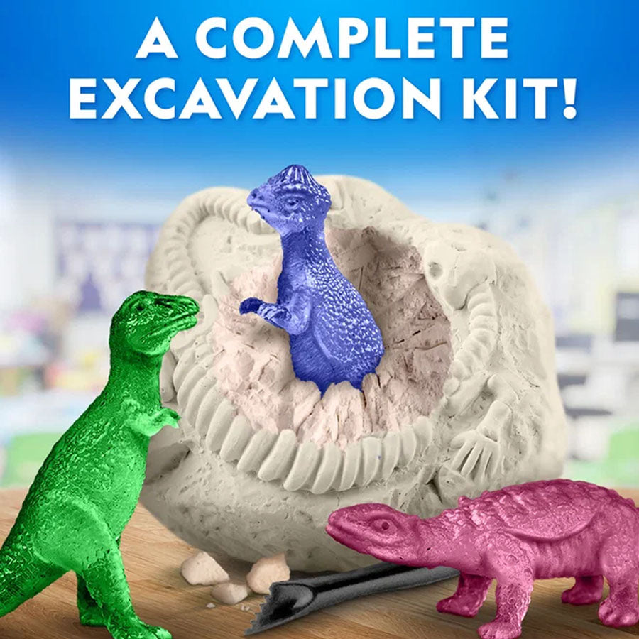 Mini Udgravningskit med Dinosaur