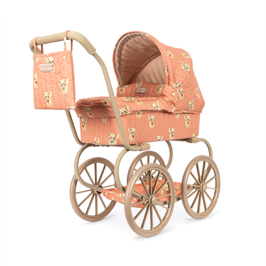Minnie Puppenwagen in Ciao Miao rosa