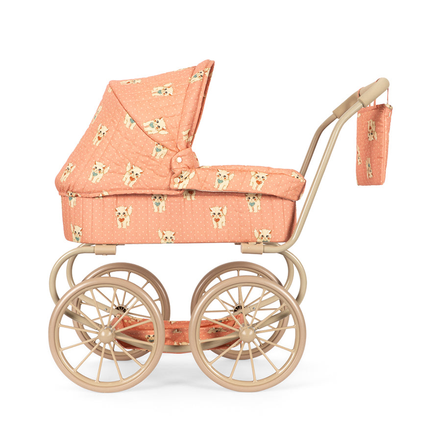 Minnie Puppenwagen in Ciao Miao rosa
