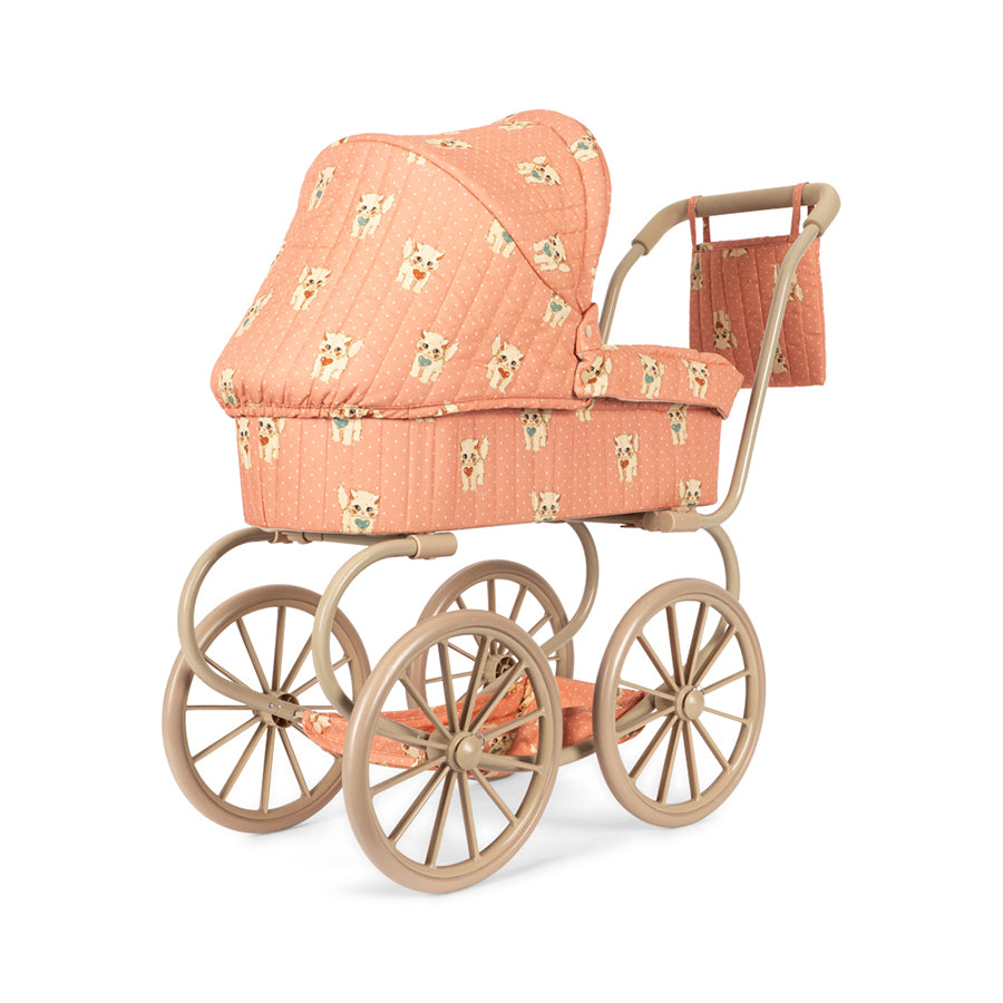 Minnie Puppenwagen in Ciao Miao rosa