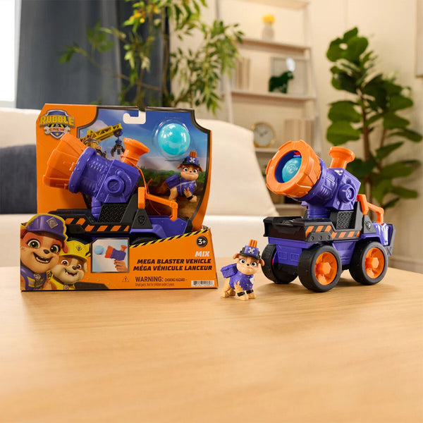 Mix's Mega-Blaster-Fahrzeug