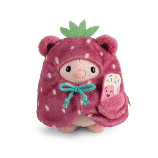 MyMochi Nici Hase Pibu im Erdbeeren- und Eiskostüm (8 cm)