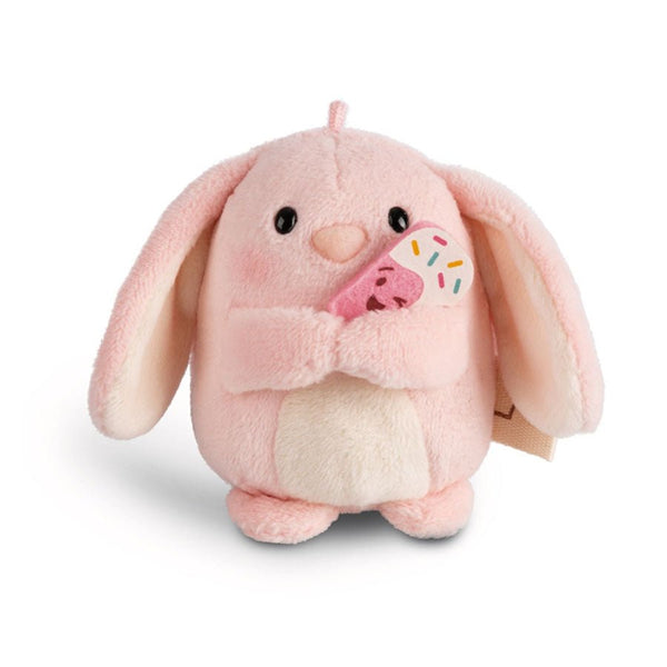 MyMochi Nici Hase Pibu im Erdbeeren- und Eiskostüm (8 cm)