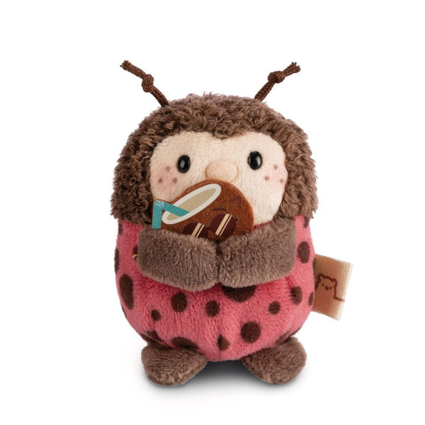 MyMochi Nici Marienkäfer Dozz im Ananas- und Kokosnusskostüm (8 cm)
