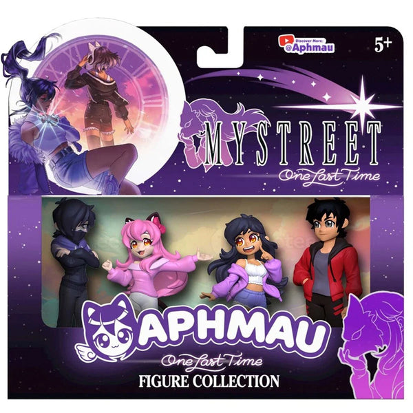 Mystreet 4-er-Pack Sammelfiguren (9 cm)