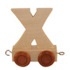 Namenszug Buchstabenwagen X