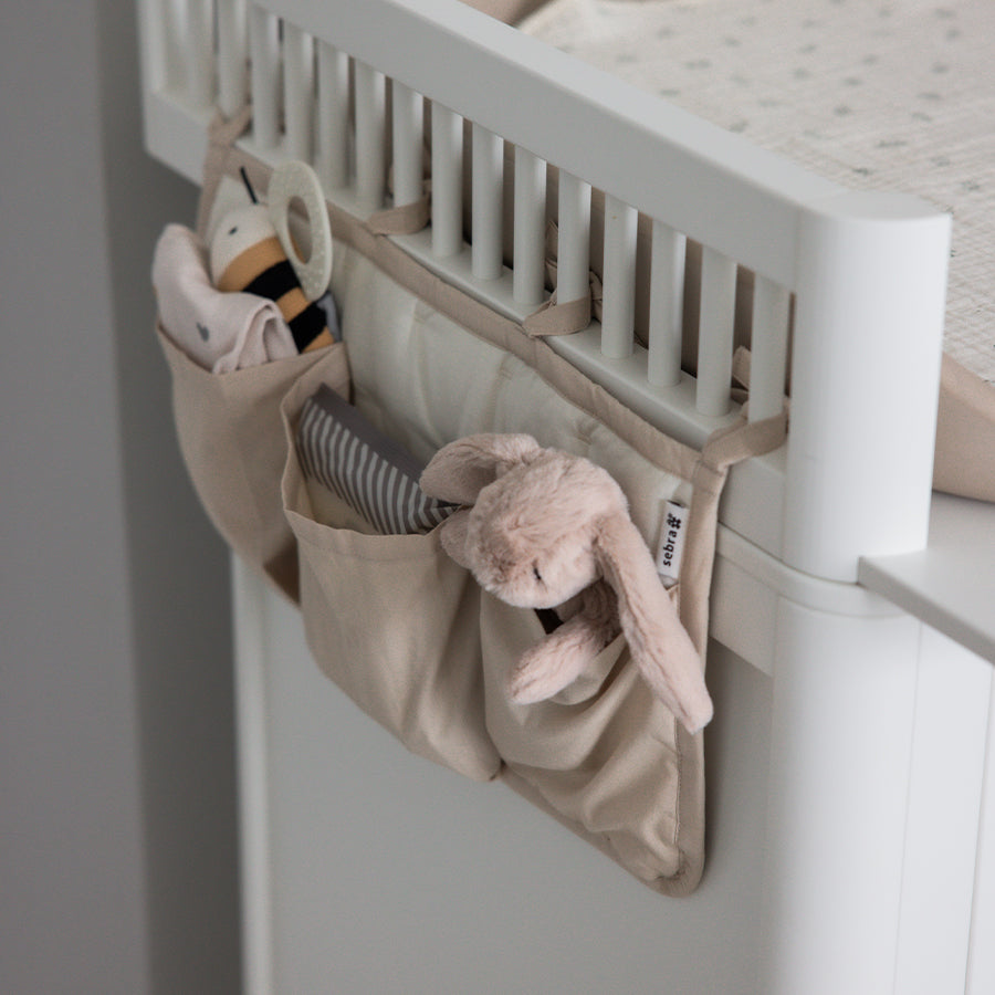 Hängeaufbewahrung mit 3 Taschen in Morning Beige