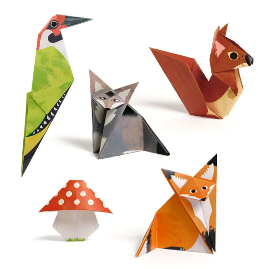 Origami "Im Wald" - Level 3