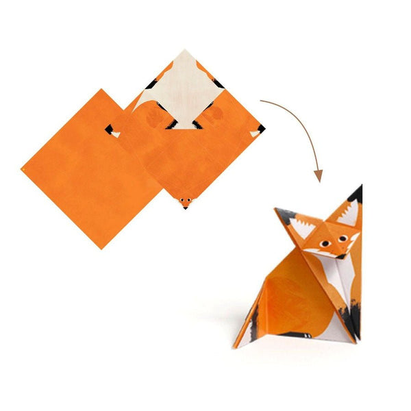 Origami med Skoven på Niveau 3