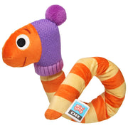 Wurm-Twister aus Plüsch