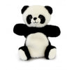 Handpuppe Panda in Schwarz (24 cm)
