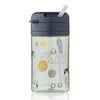 Pavia Tritan Trinkbecher mit Strohhalm Play/Dusty Peppermint (500 ml)