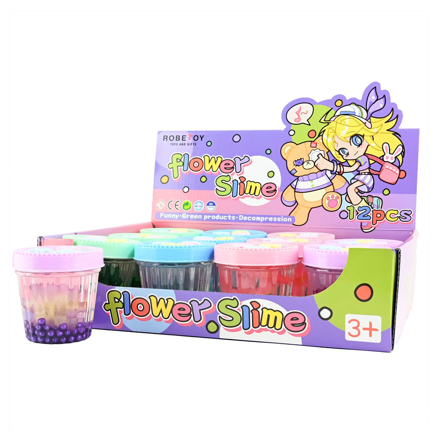 Putty Flower Schleim in verschiedenen Farben
