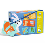 Puzzle Duo "Hvem Spiser Hvad?"