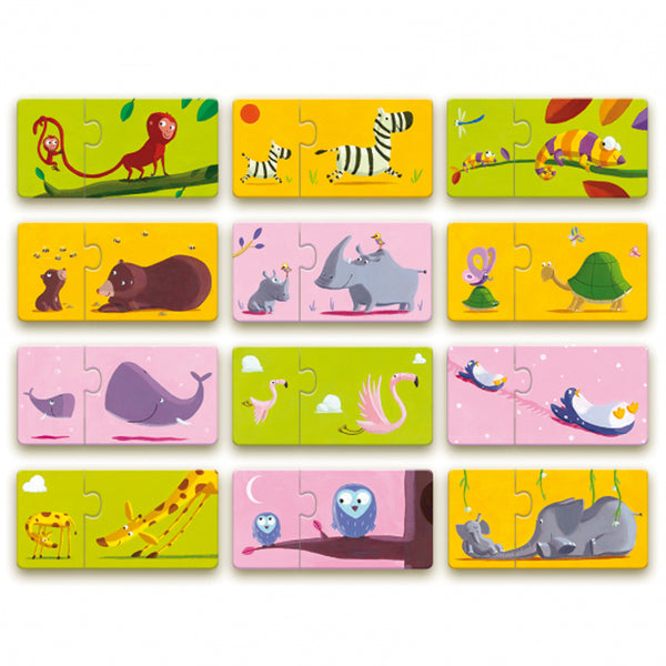 Puzzle Duo med Mor og Barn