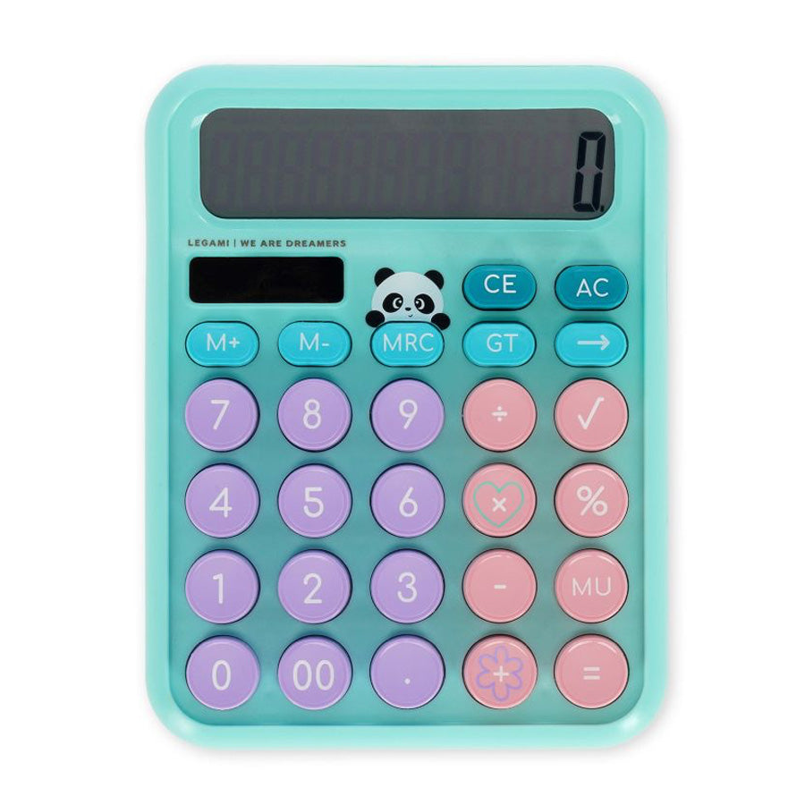 Taschenrechner mit Panda