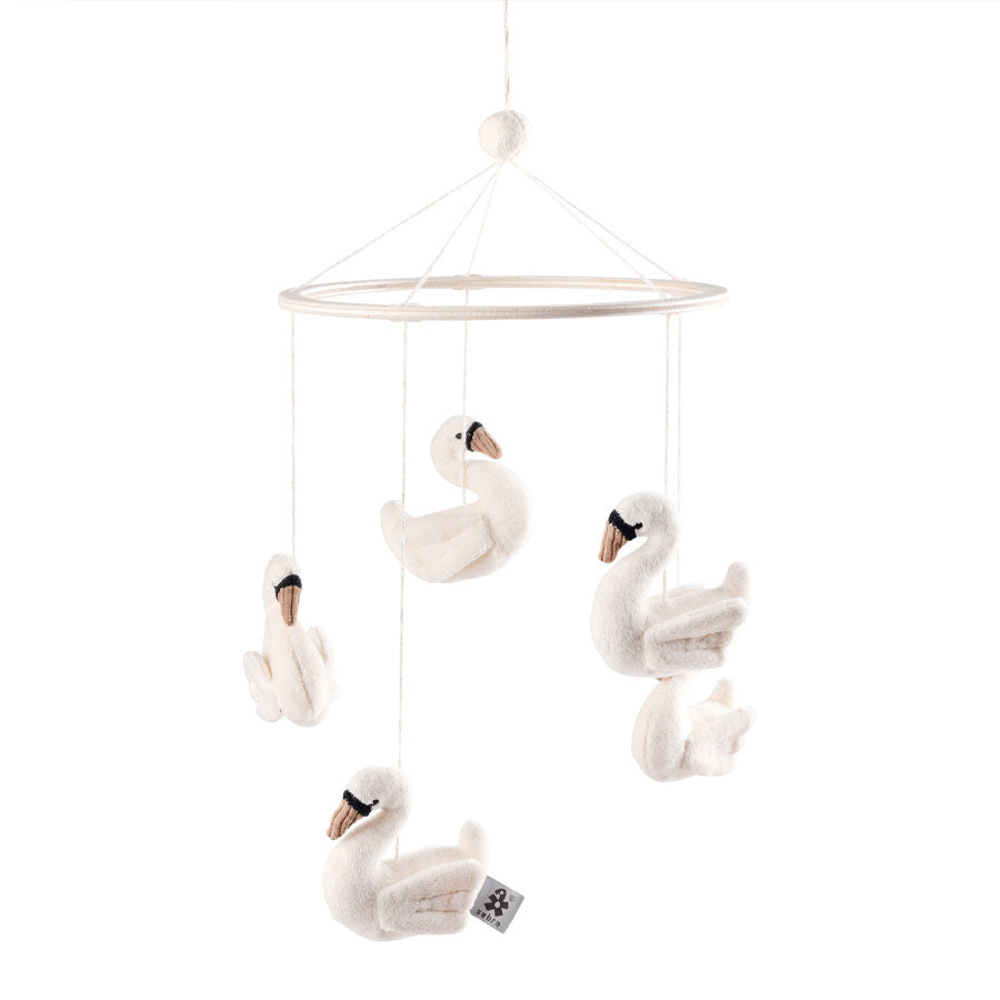 Sebra Baby-Mobile, Schwan