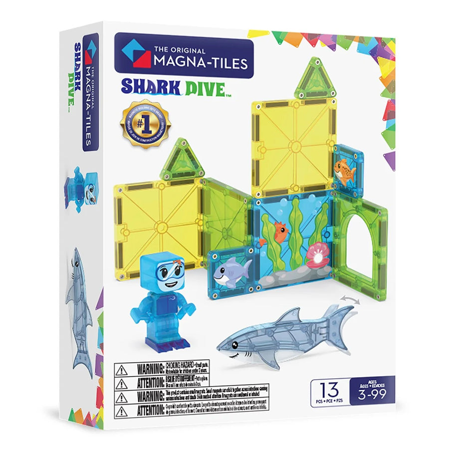 Shark Dive magnetisches Bauset (13 Teile)