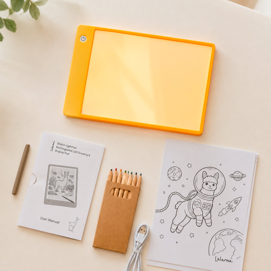 Skizzen Lightpad Gelb