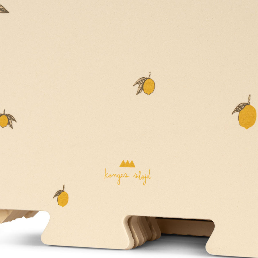 Schaumstoffboden in Lemon