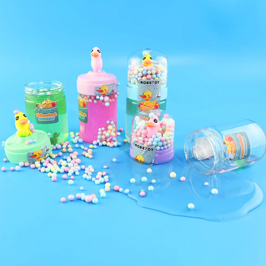 Schleim in verschiedenen Farben