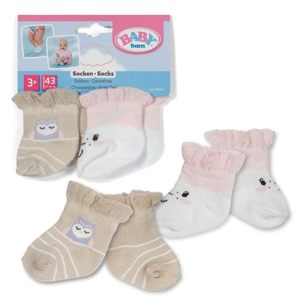 Socken mit Schafen, 2er-Pack