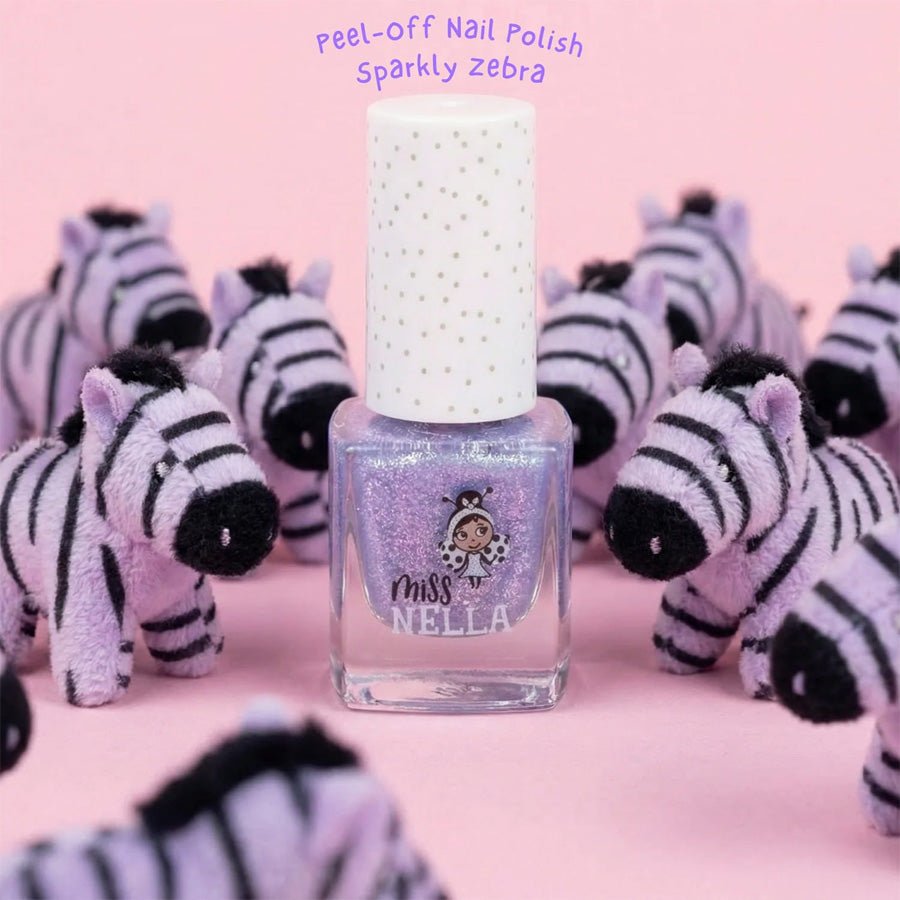 Miss Nella Sparkly Zebra Nagellack