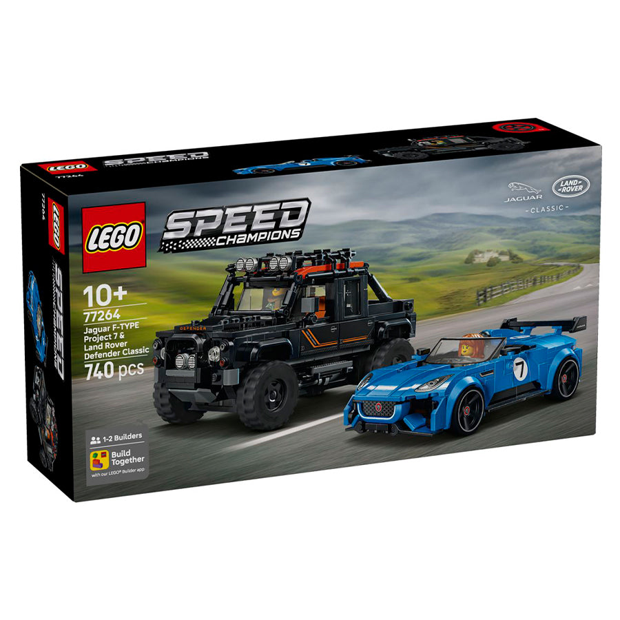 VORBESTELLUNG Speed Champions Jaguar Project 7 und Land Rover Defender