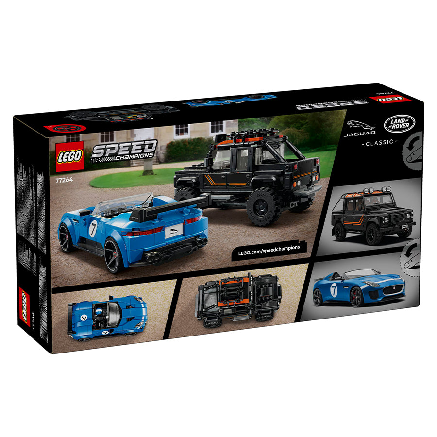 VORBESTELLUNG Speed Champions Jaguar Project 7 und Land Rover Defender