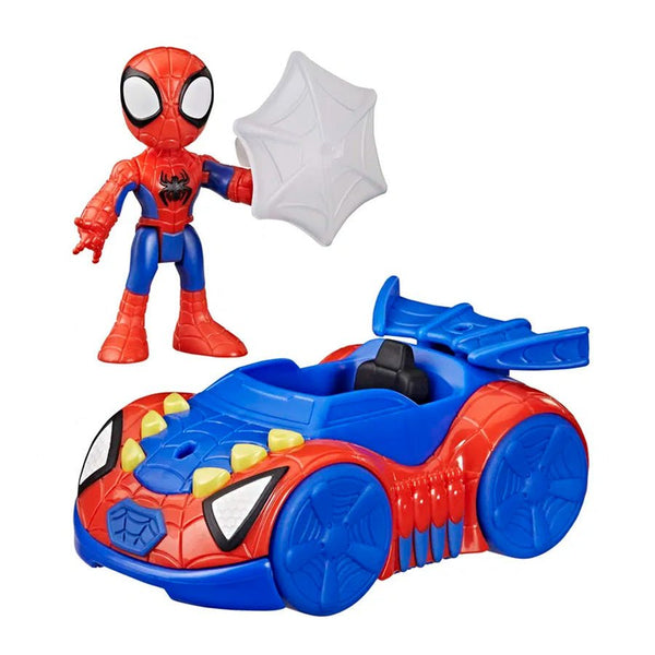 Spidey & Friends, Auto und Figur 7,6 cm - Spidey