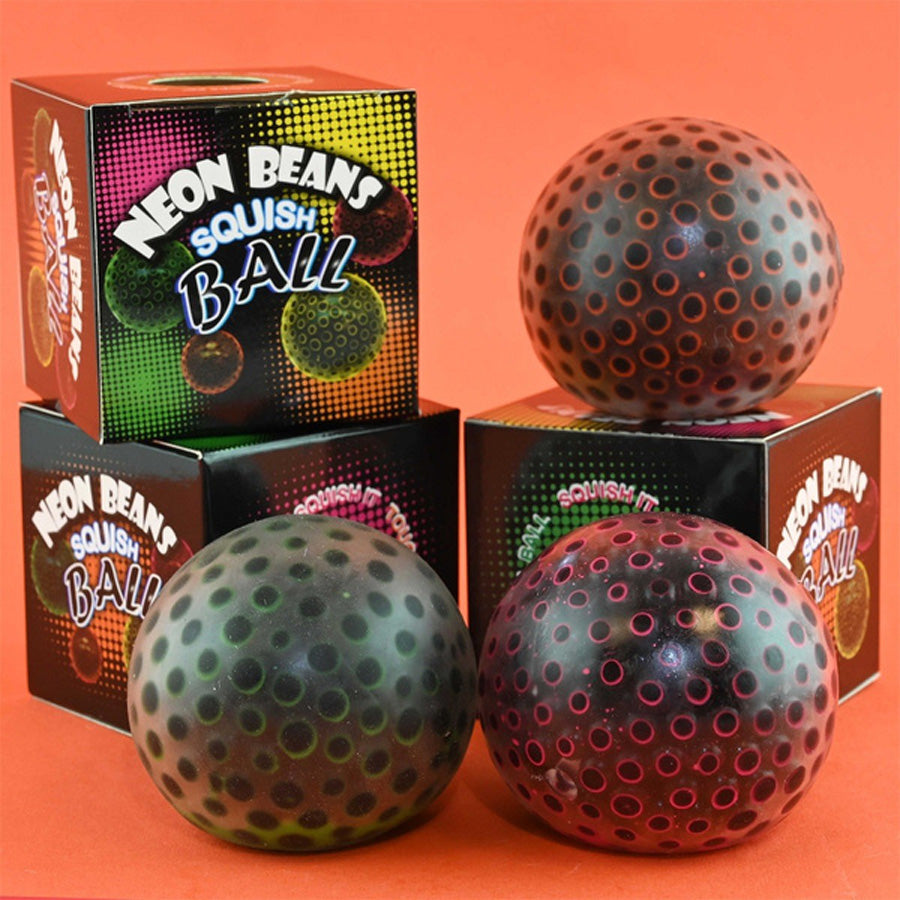 Quetschball mit Kugeln, sortiert