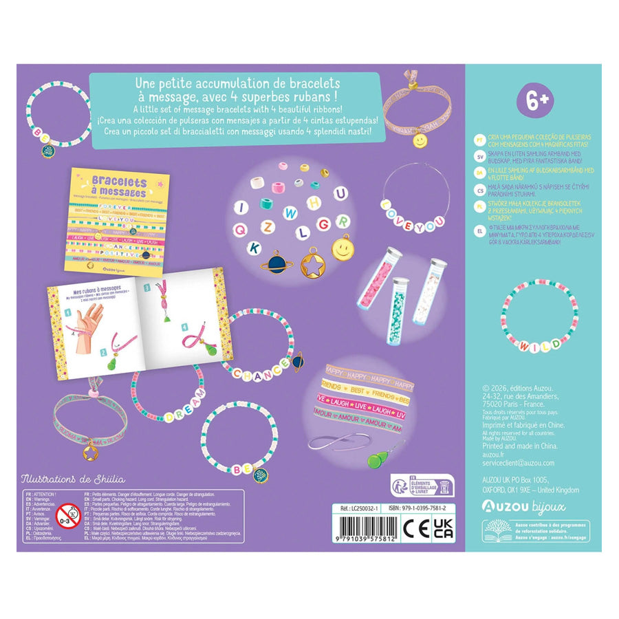 Großes Jewellery Factory Set mit Botschaftsarmband