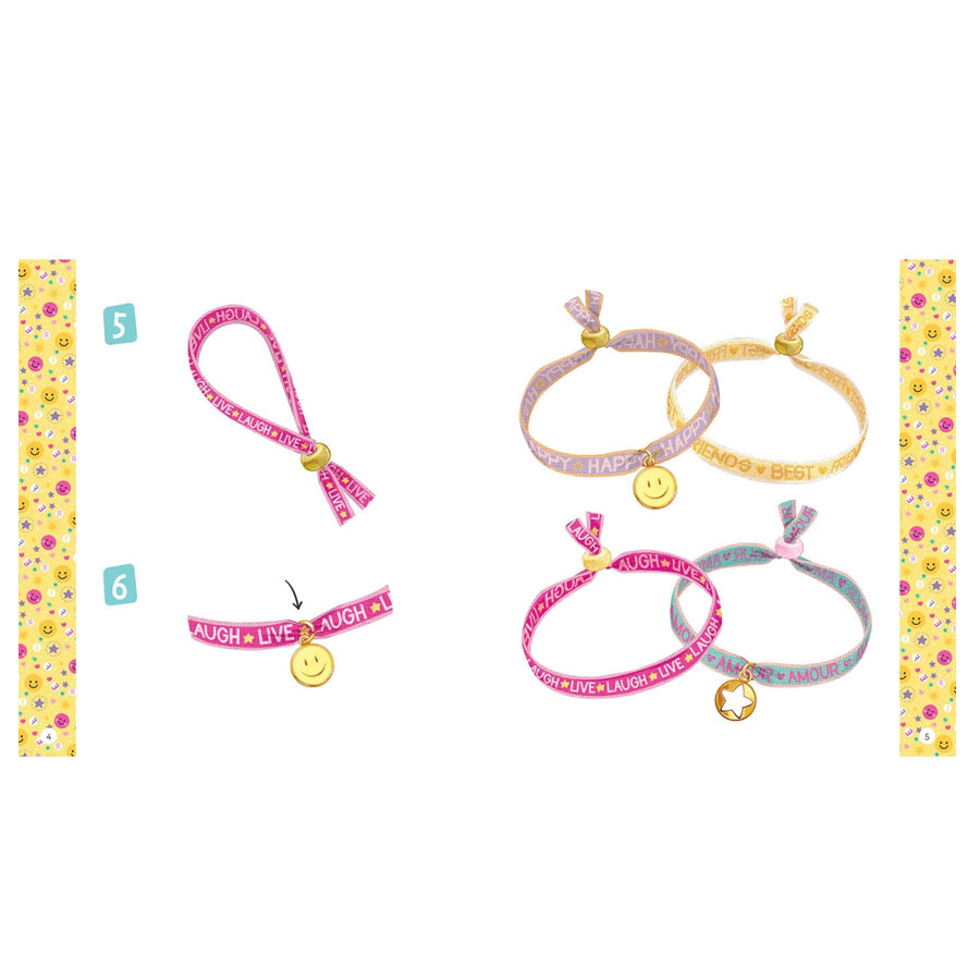 Großes Jewellery Factory Set mit Botschaftsarmband