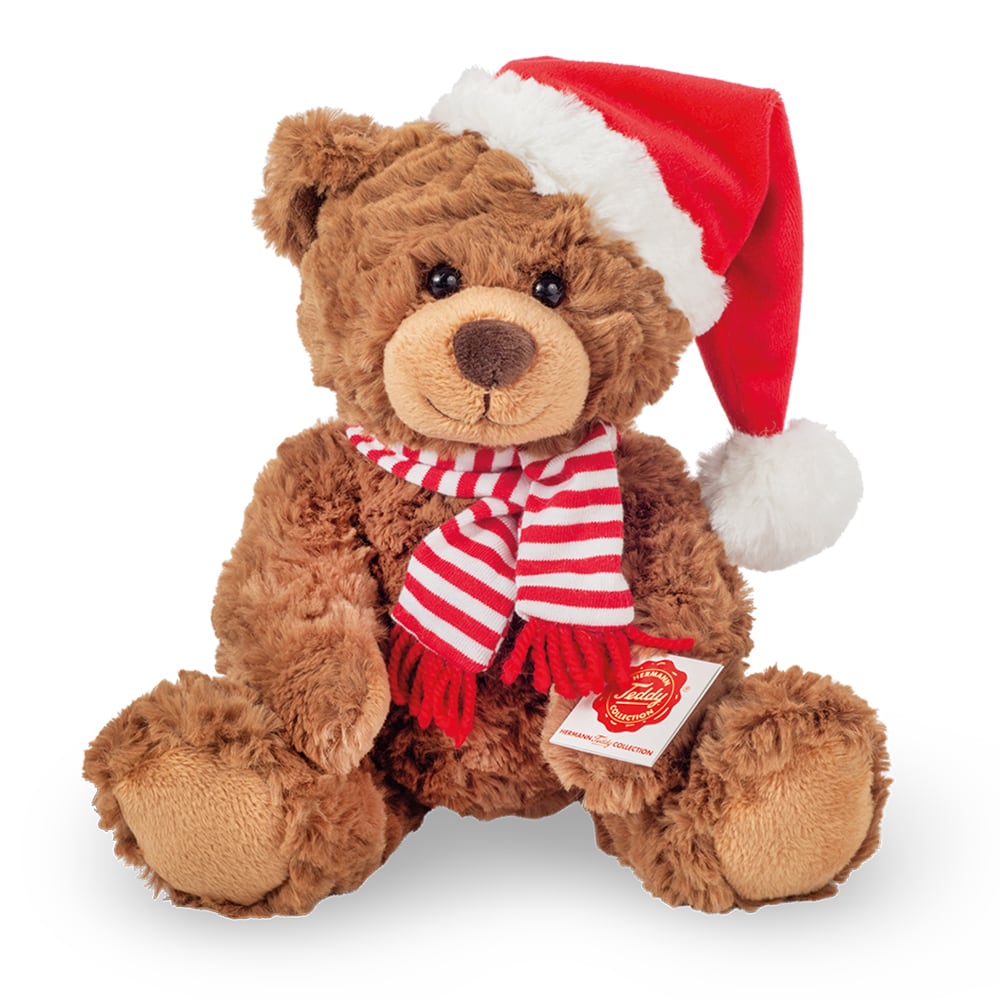 Julebamse (30 cm) fra Teddy Hermann