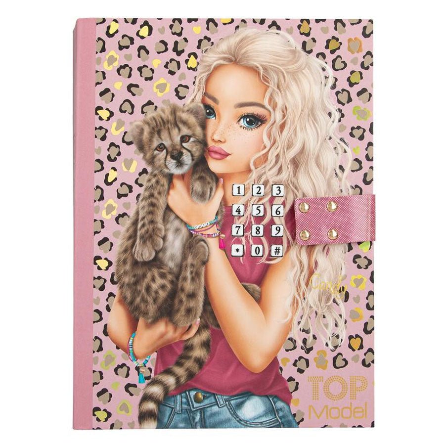 Dagbog Med Kode Og Musik med Leohart Print