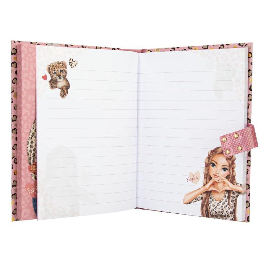 Dagbog Med Kode Og Musik med Leohart Print