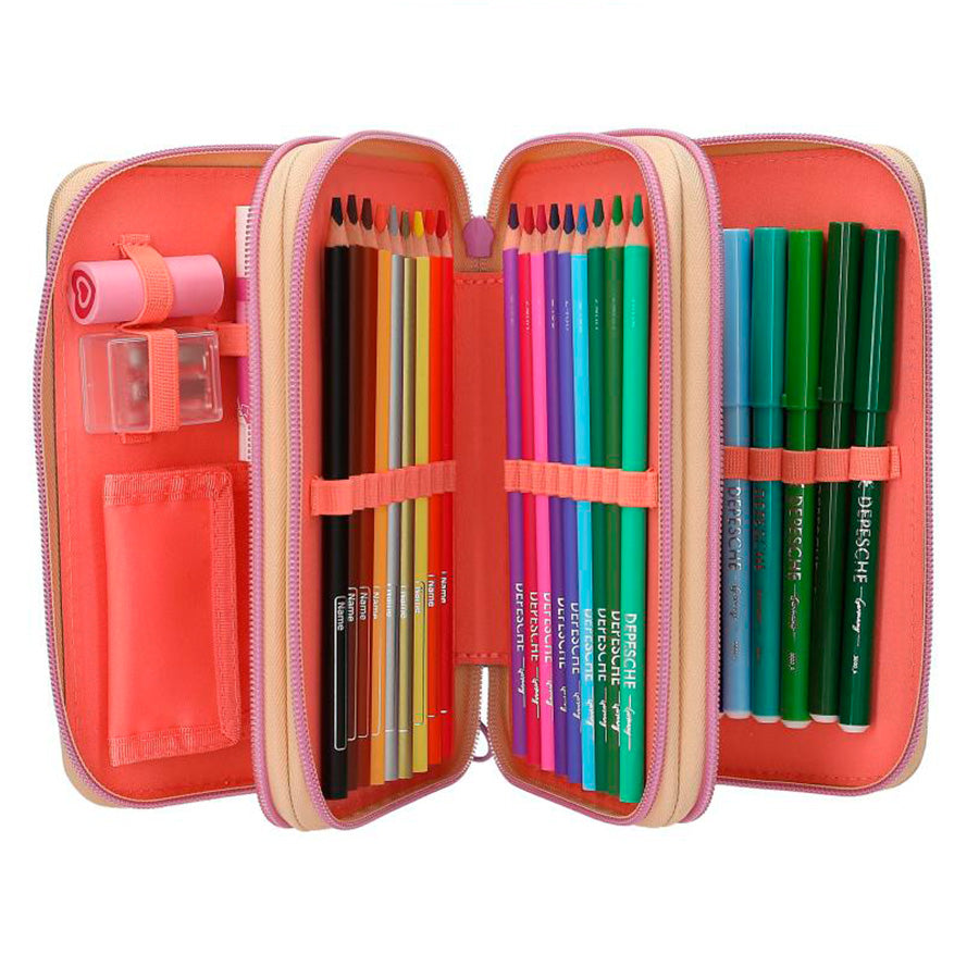 TOPModel Dreifach-Mäppchen Girl power