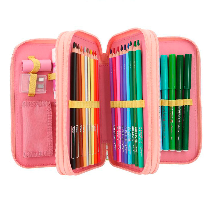 TOPModel Dreifach-Federmäppchen Juicy