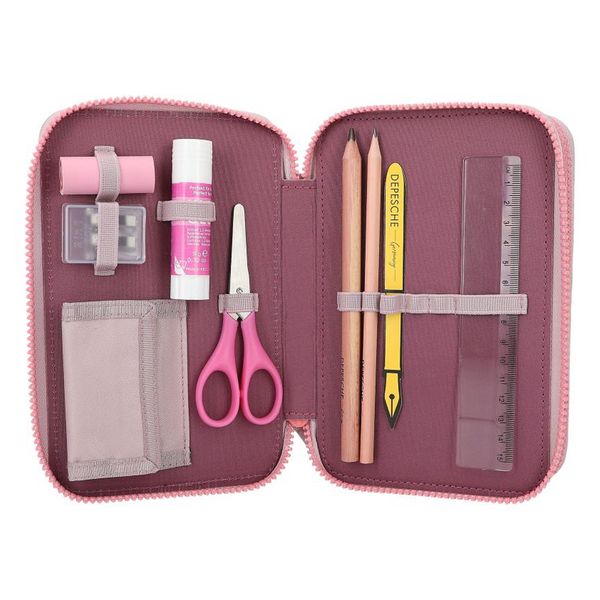 TOPModel Dreifach-Mäppchen mit LED, BEST FRIENDS