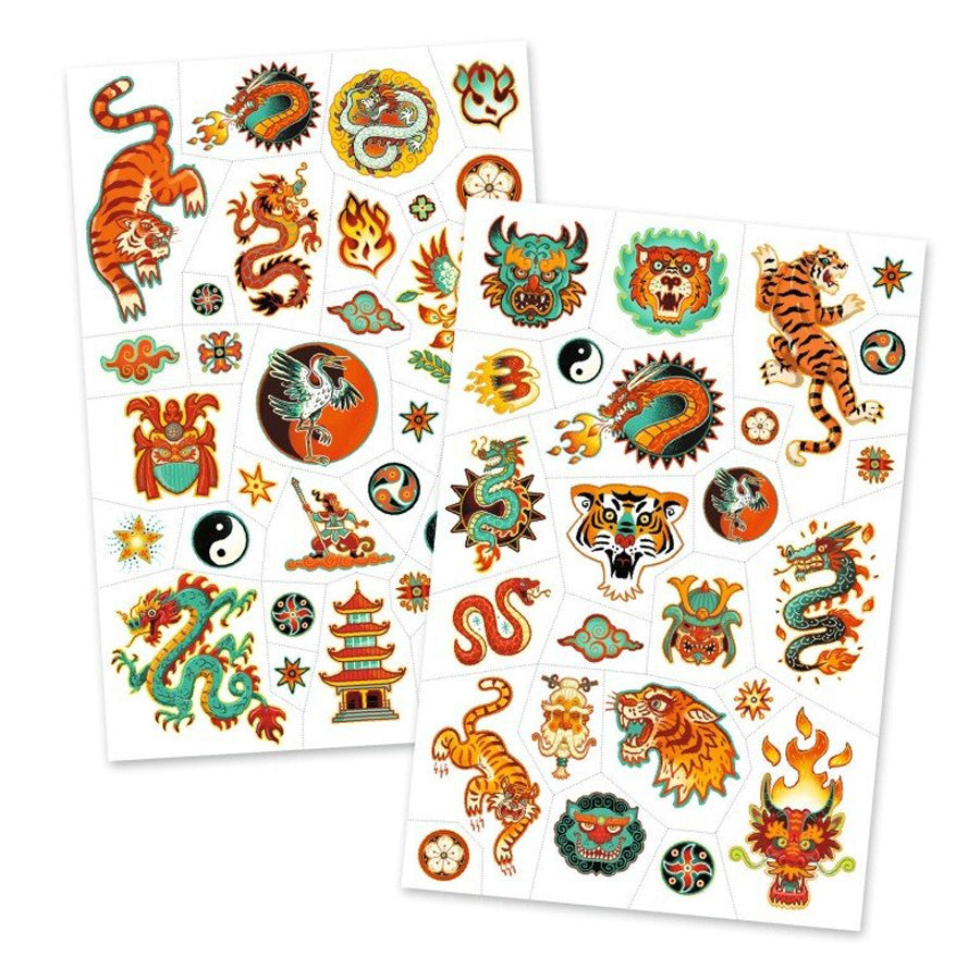 Tatoveringer med Asien