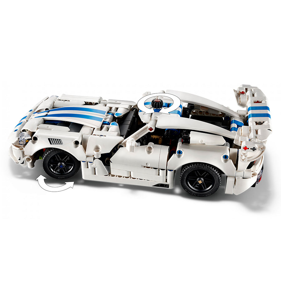 VORBESTELLUNG Technic Dodge Viper GTS-R-Sportwagen